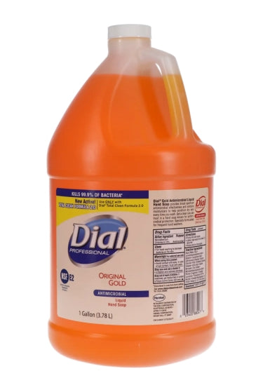 Dial Gold Antimicrobial Liquid Hand Soap – 1 Gallon | Professional Healthcare Formula